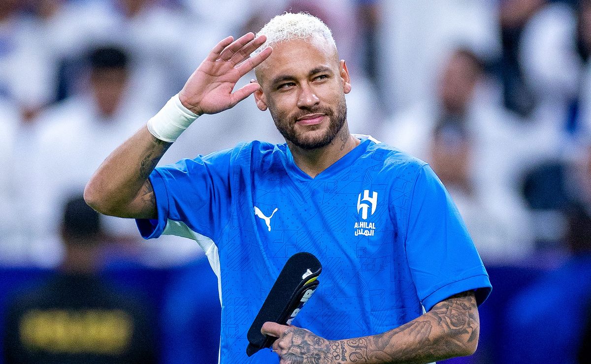 Neymar toma nova decisão sobre rescisão com Al-Hilal para jogar no Santos