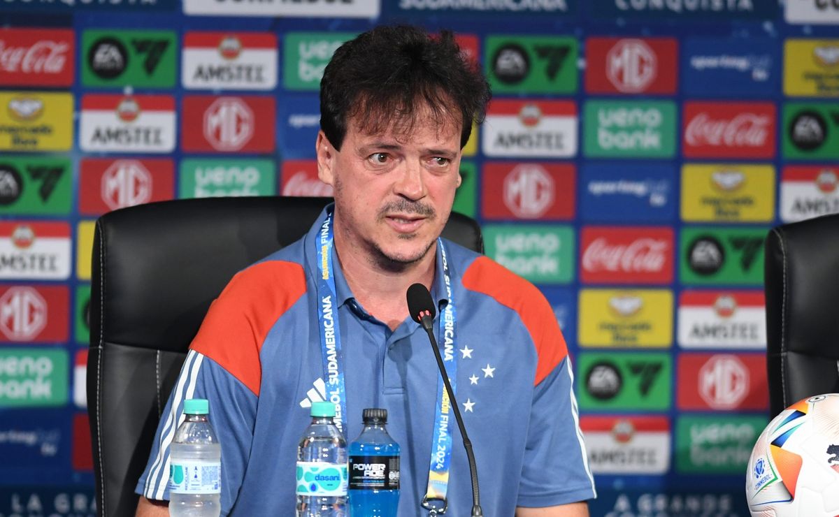 Fernando Diniz não se arrepende das escolhas feitas no Cruzeiro contra o Racing