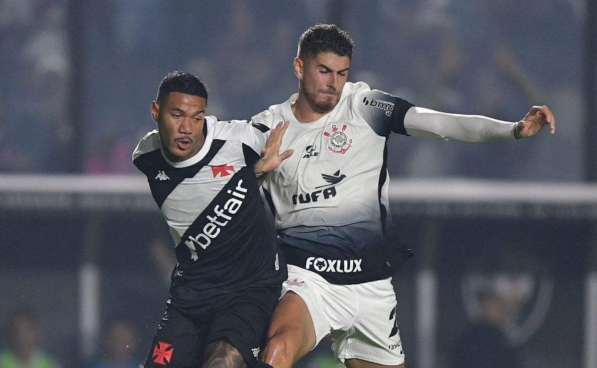 Corinthians x Vasco AO VIVO – Onde assistir jogo em tempo real pelo Brasileirão Betano Série A