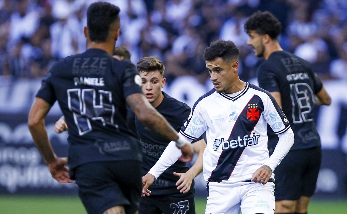 Corinthians 'amassa' o Vasco dentro da Neo Química Arena, e faz partida quase perfeita