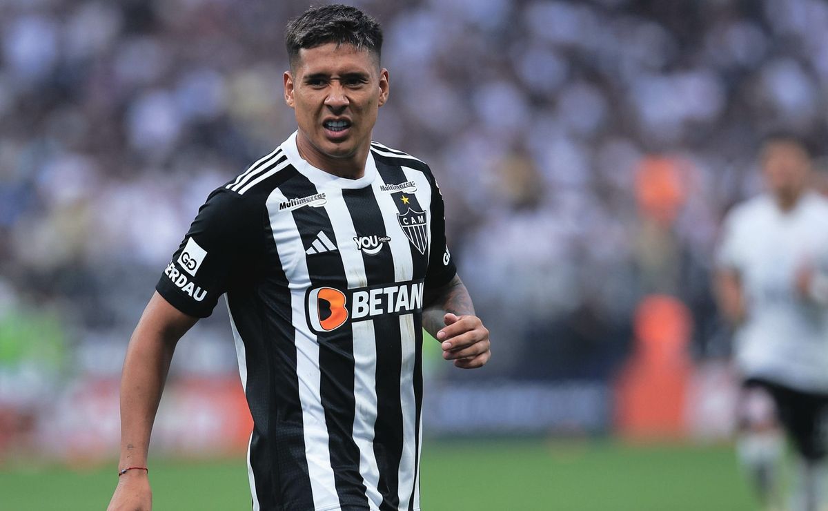 Zaracho é desfalque do Atlético-MG para a final da Copa Libertadores