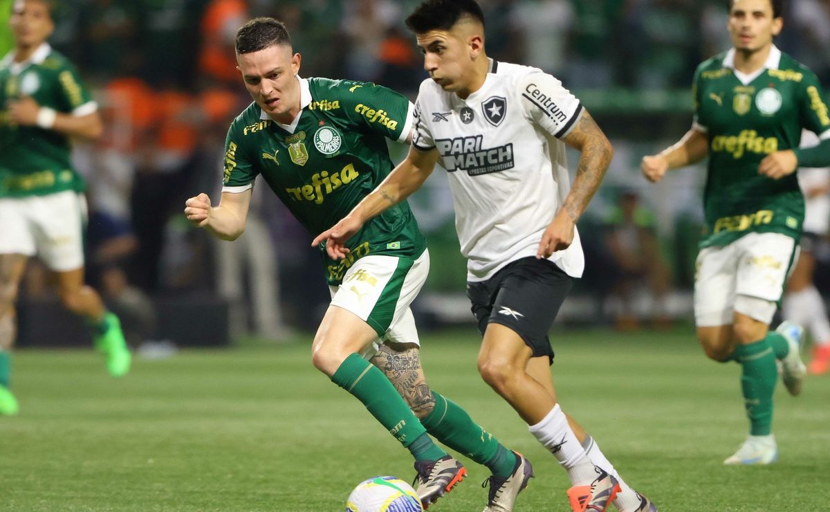 Botafogo atropela o Palmeiras no Allianz e reassume liderança do Brasileirão Betano