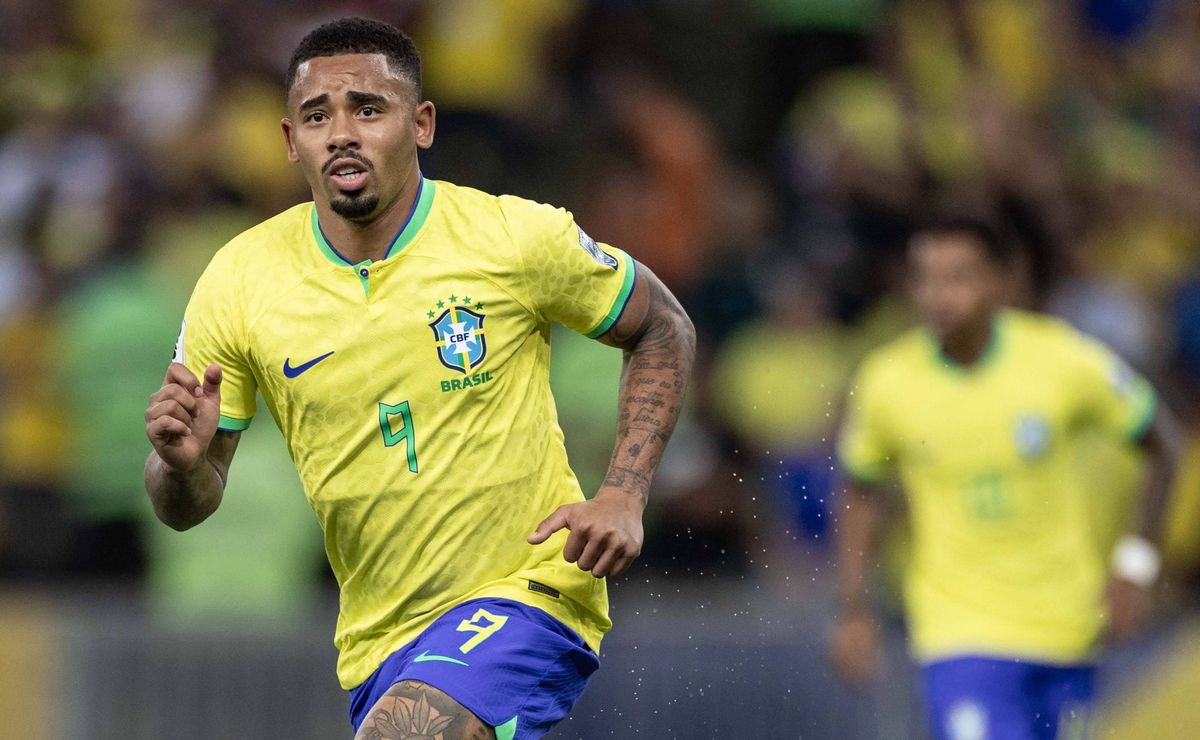Gabriel Jesus não tem prestígio com Dorival Júnior na Seleção Brasileira e não tem convocações