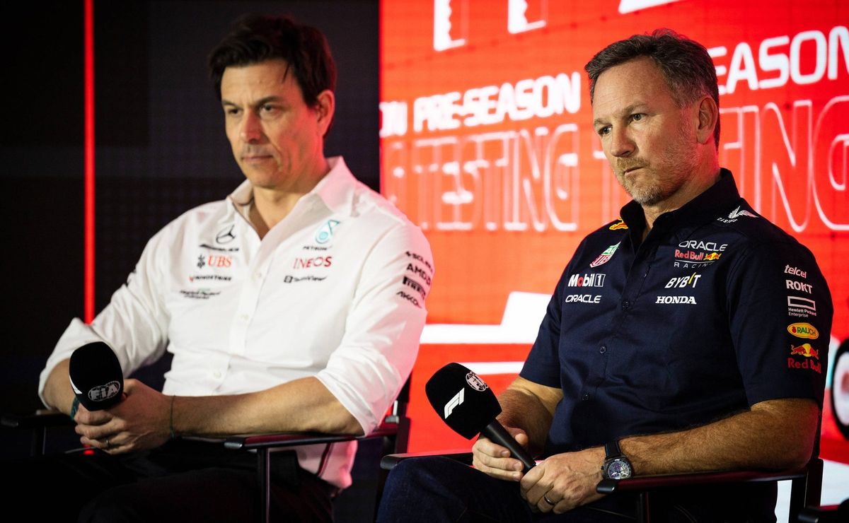 Após polêmica, Horner rebate Wolf com trocadilho: “Prefiro ser um terrier do que um lobo”