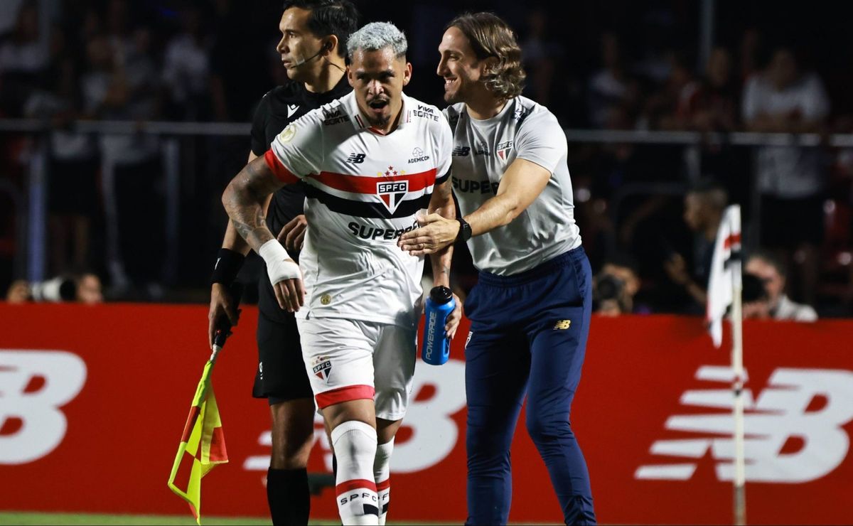 Após rumores de saída, Zubeldía decide que Luciano no São Paulo está nos planos