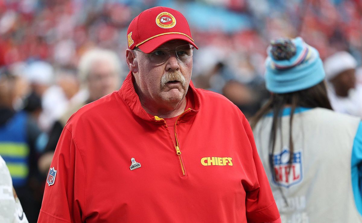 NFL: Andy Reid e Chiefs podem perder jogador estrela com lesão para o jogo de Natal contra os Steelers
