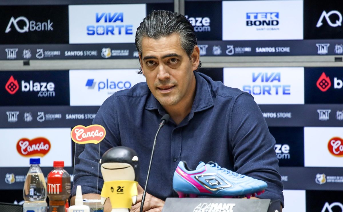 Marcelo Teixeira toma decisão no Santos e Paulo Bracks participará de reunião internamente
