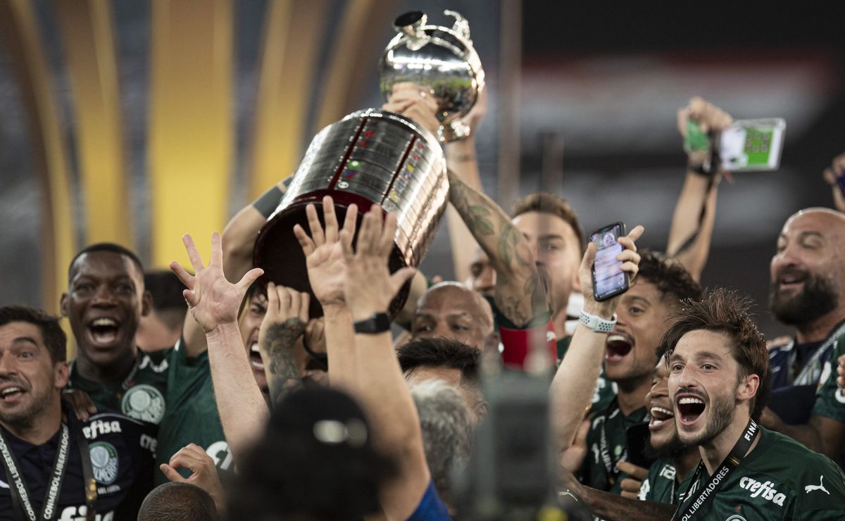 Palmeiras é o time brasileiro com mais participações na Copa Libertadores