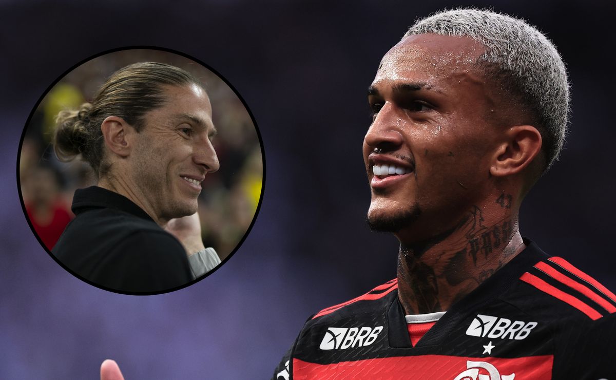 Filipe Luís tenta e não consegue sacanear Wesley no Flamengo e câmeras flagram momento inusitado