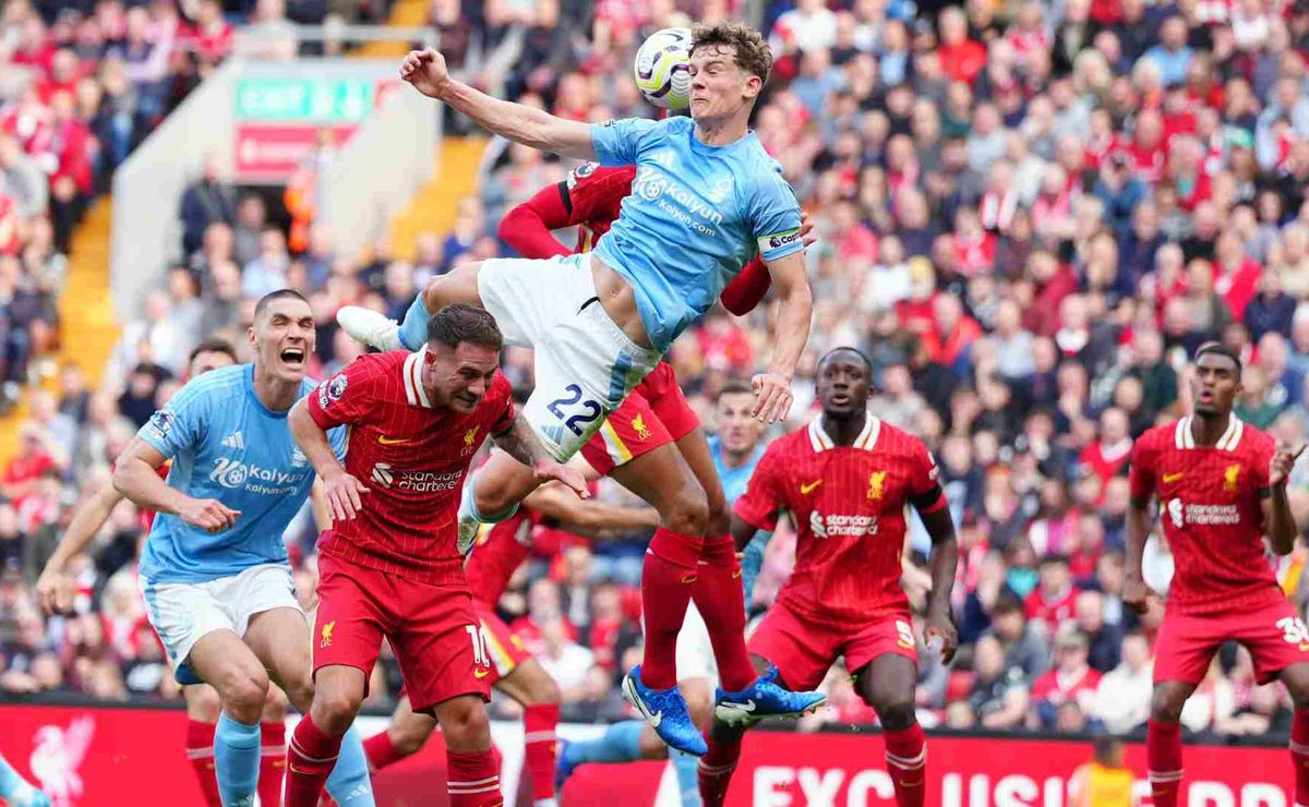 Liverpool reencontra Nottingham Forest, seu único algoz da temporada; veja odds para revanche