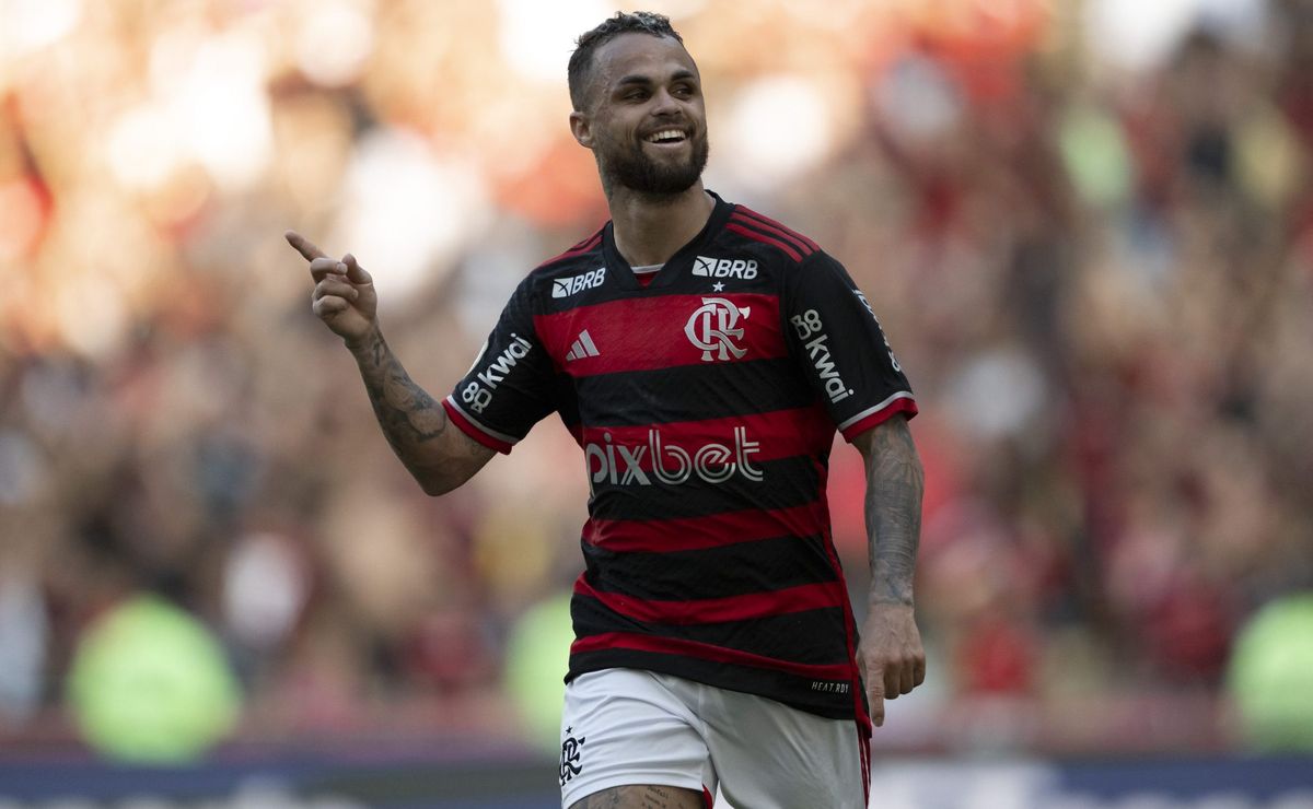 Michael começa 2025 em alta no Flamengo; veja seus números impressionantes