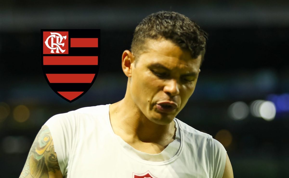 Thiago Silva fica irritado e cita Filipe Luís, do Flamengo, sobre a bola do Carioca: “Já falou”