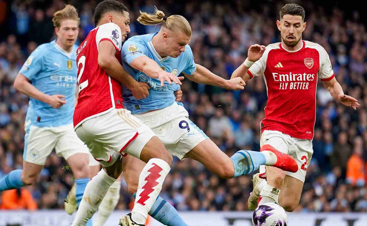 Haaland faz gol no duelo Arsenal x Manchester City? Veja odds para apostar