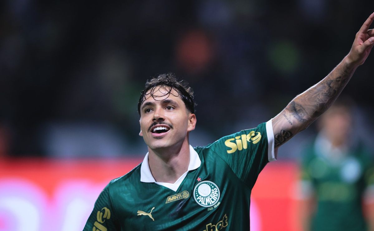 Maurício, joia do Palmeiras é o artilheiro com mais gols na temporada 2025