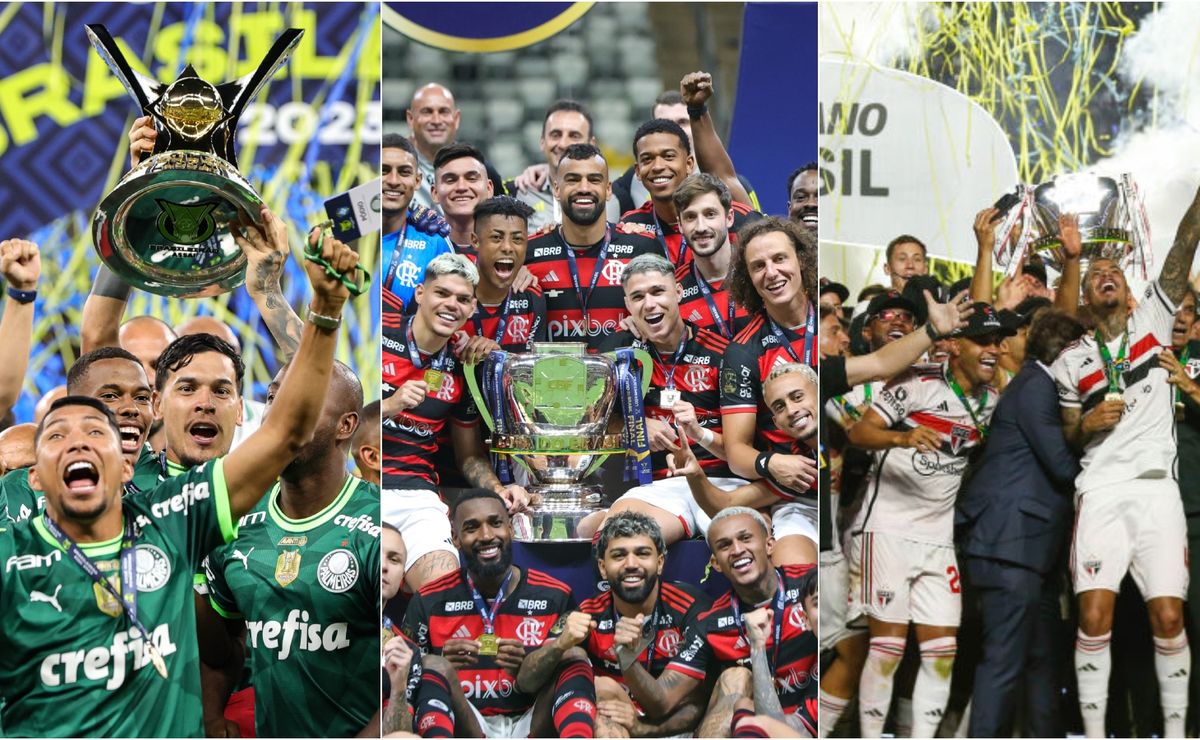 Os 30 maiores clubes do Brasil, segundo a inteligência artificial