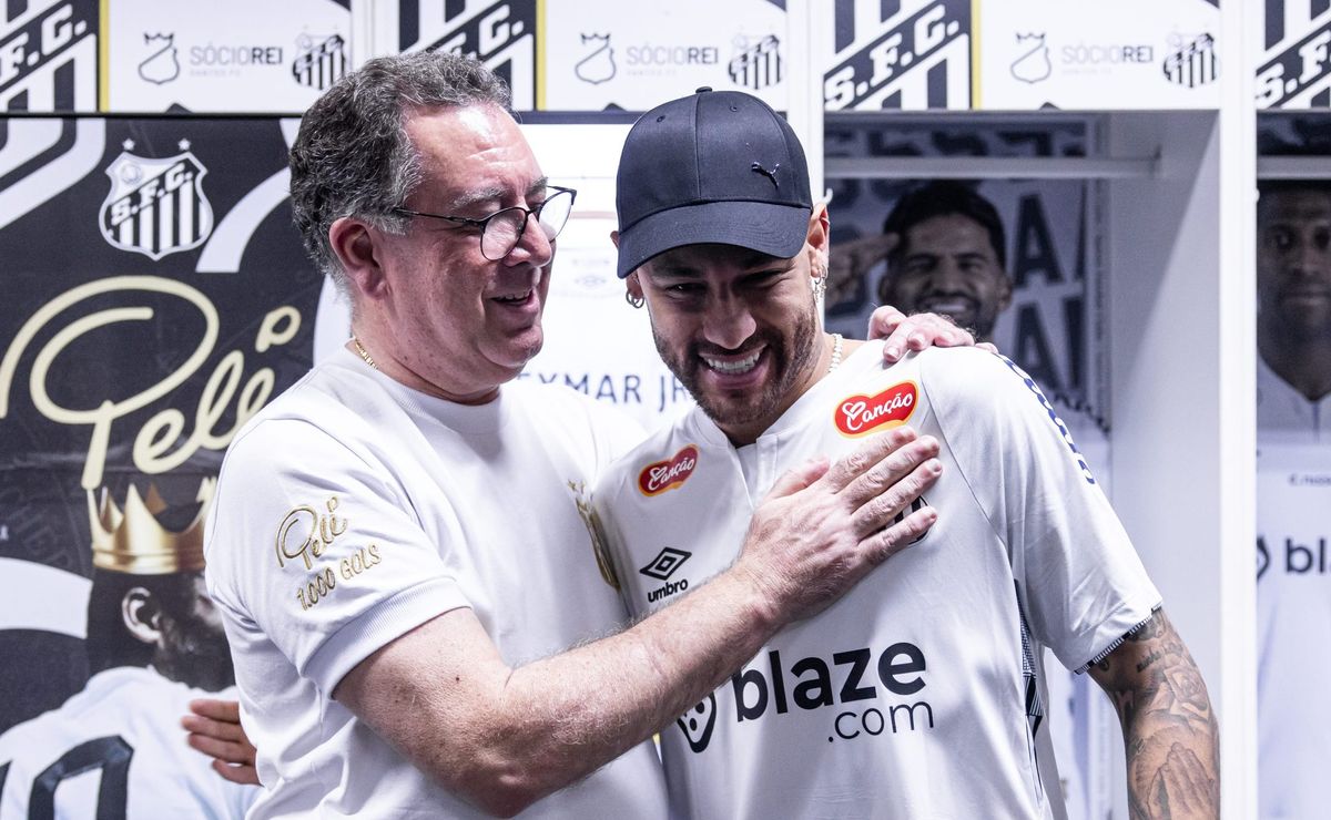 Marcelo Teixeira aposta em Neymar para Santos receber R$ 60 milhões com direitos de transmissão