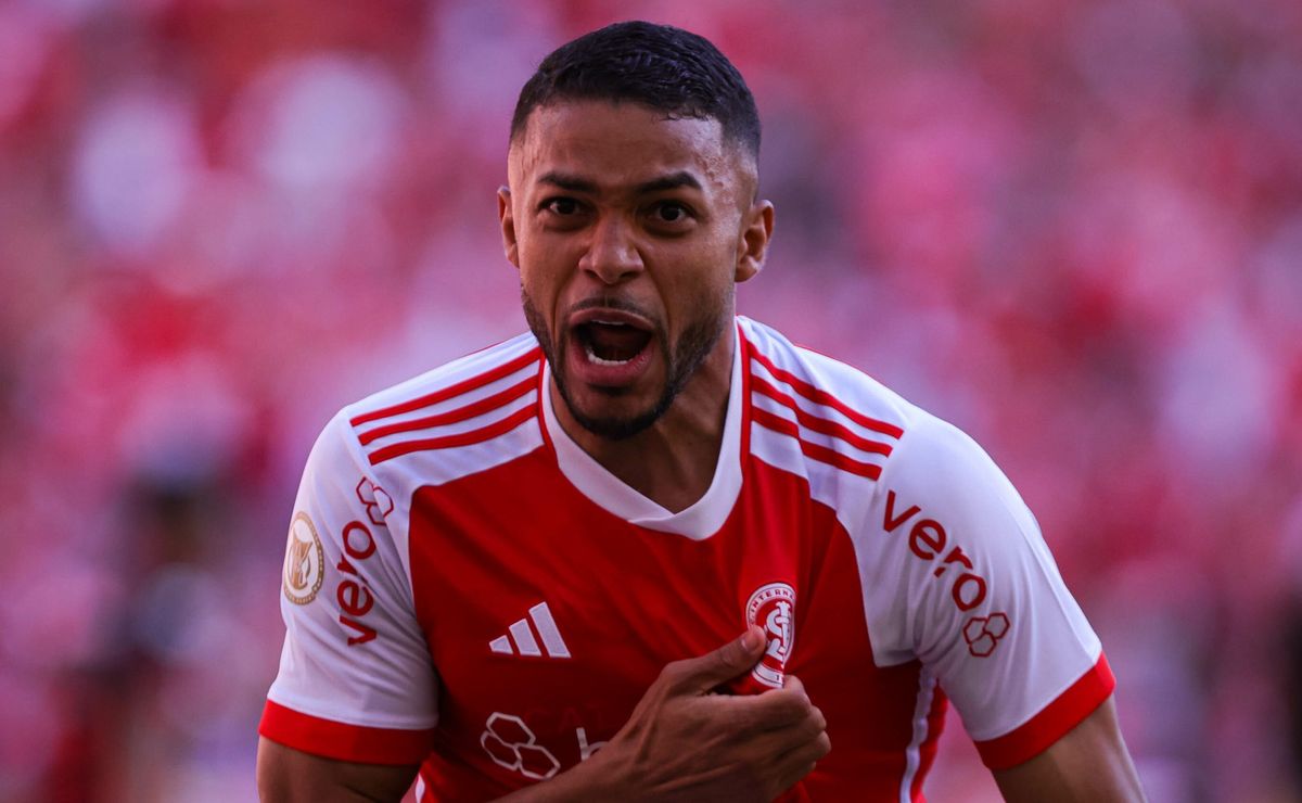 Wanderson fala sobre gol e manda recado para a torcida do Inter: “É seguir confiante!”