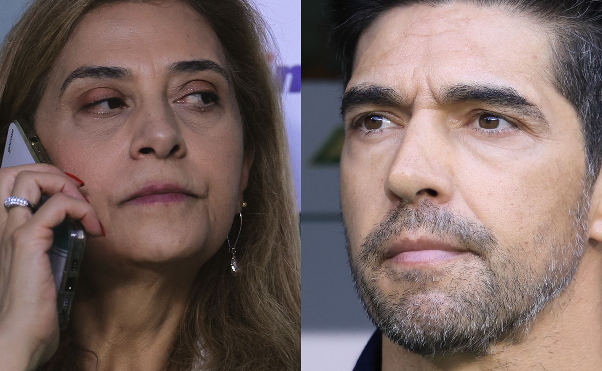 Abel Ferreira e Leila Pereira divergem no Palmeiras e montagem do elenco gera ruído