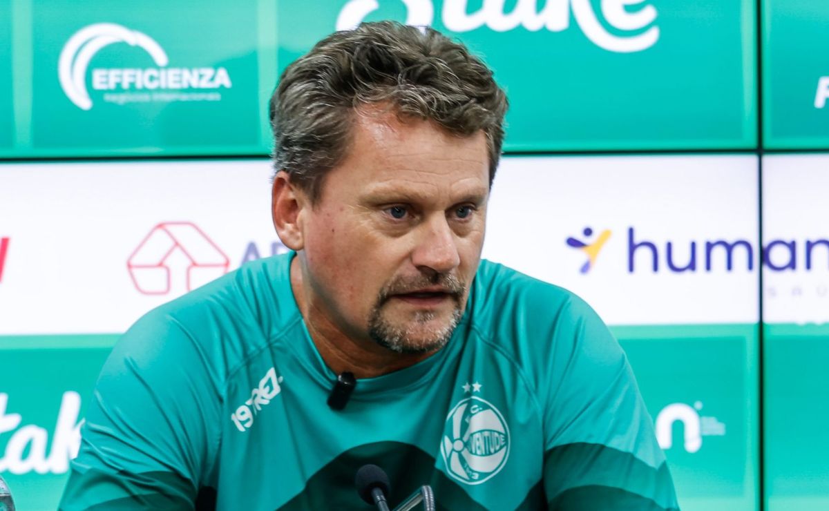 Fabio Matias, treinador do Juventude, analisa semifinal do Campeonato Gaúcho contra Grêmio: “tem um alto investimento”