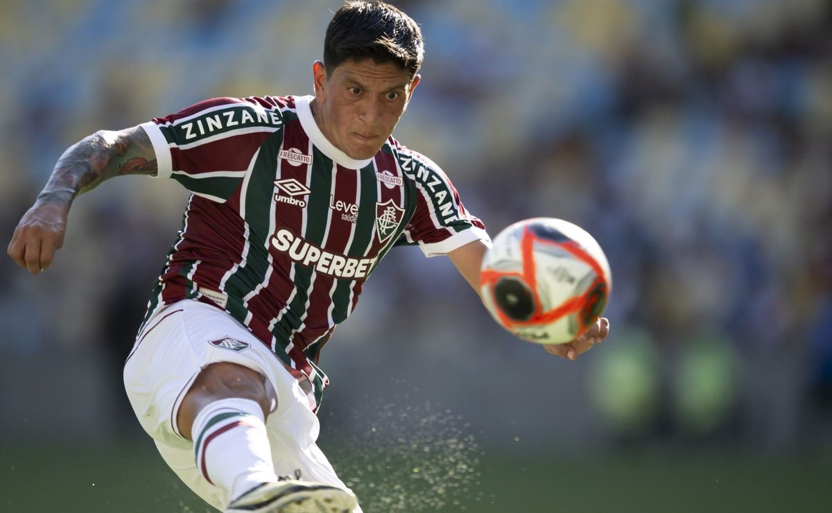 Germán Cano talvez assuma artilharia isolada do Carioca no próximo domingo, em partida contra o Bangu