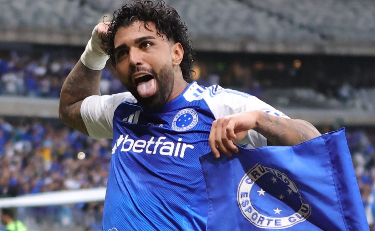 Gabigol provoca o Atlético Mineiro no banco e relembra vitórias do Cruzeiro na Copa do Brasil