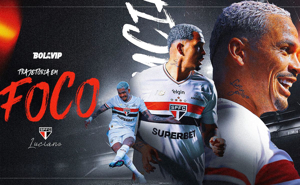 Luciano, atacante do São Paulo: a trajetória do artilheiro do Brasileirão que se tornou o quarto maior goleador do São Paulo no século