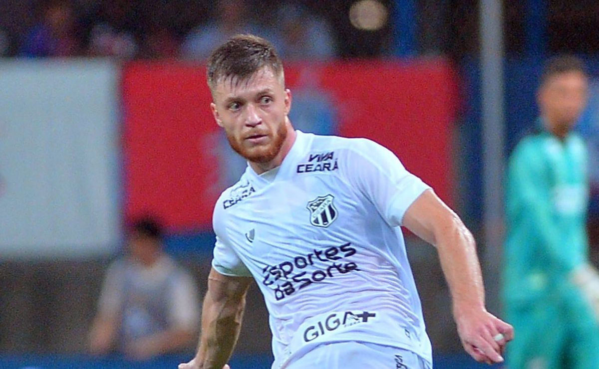 Willian Machado, do Ceará, projeta duelo direto contra o Atlético-MG pelo Brasileirão: “Momento delicado deles”