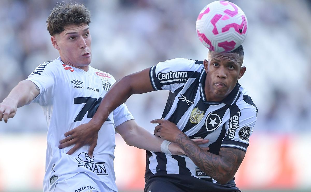 Júnior aponta início precipitado do Botafogo como fator do empate contra o Santos: “Fez gol muito cedo”