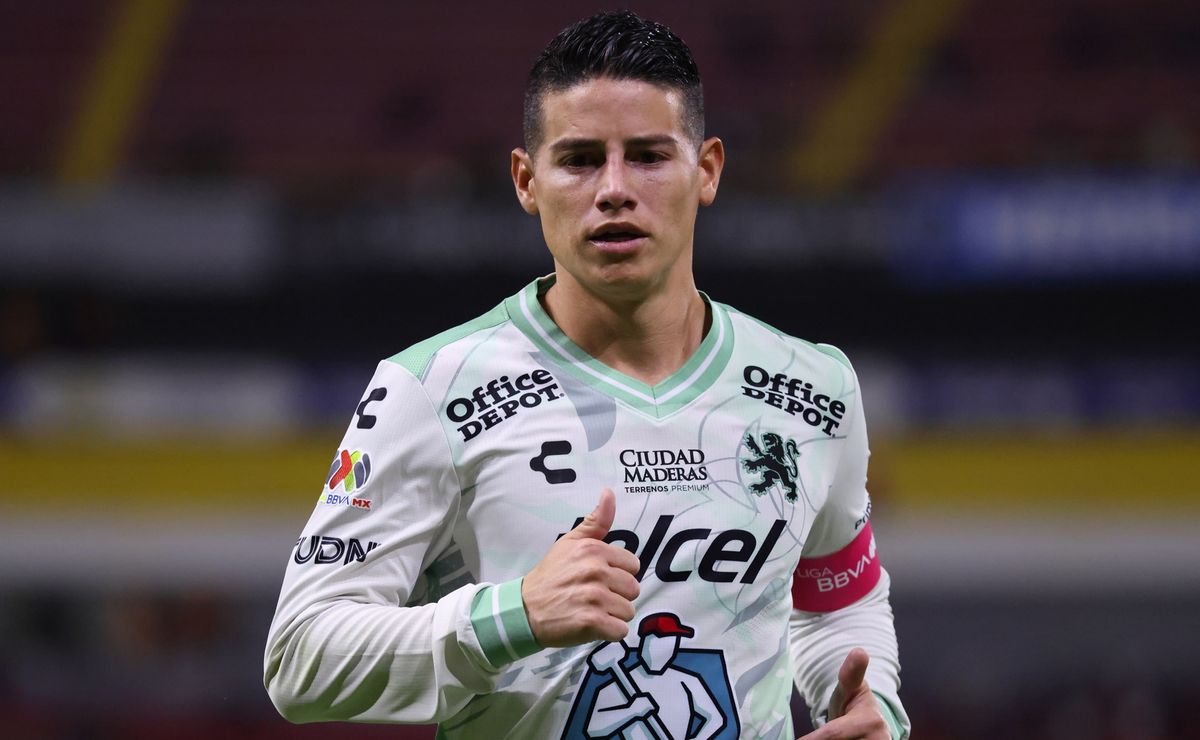 James Rodríguez, ex-São Paulo, não renovará com o León e ficará livre no mercado da bola