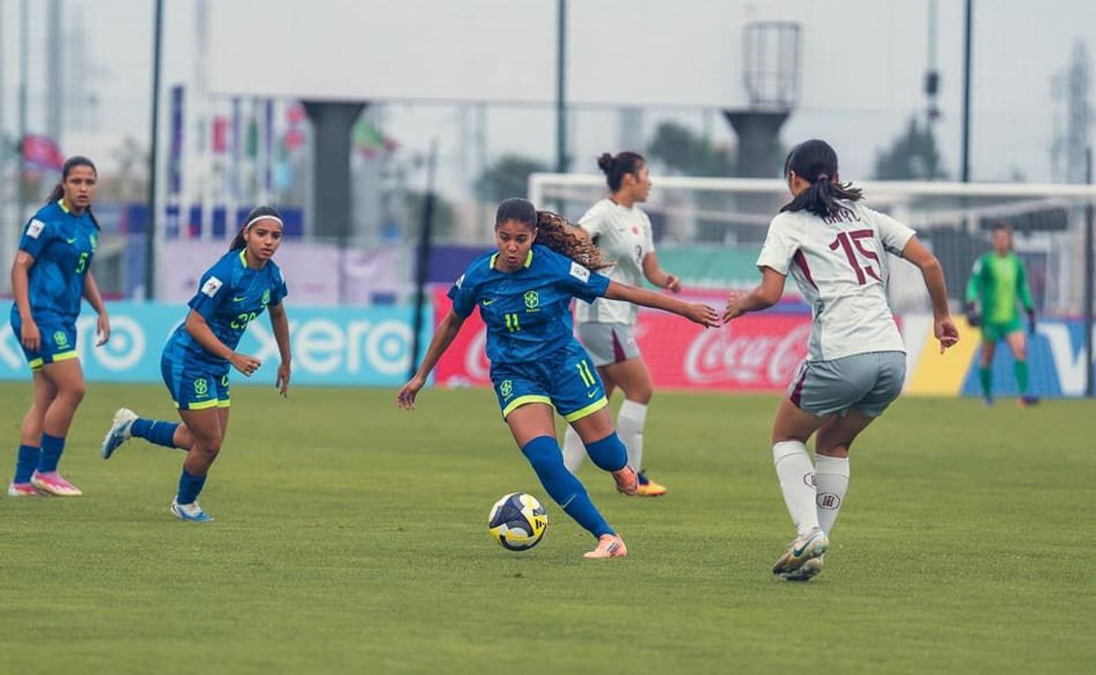 Brasil encara o Canadá nas quartas do Mundial Sub-17 sem Giovanna Waksman
