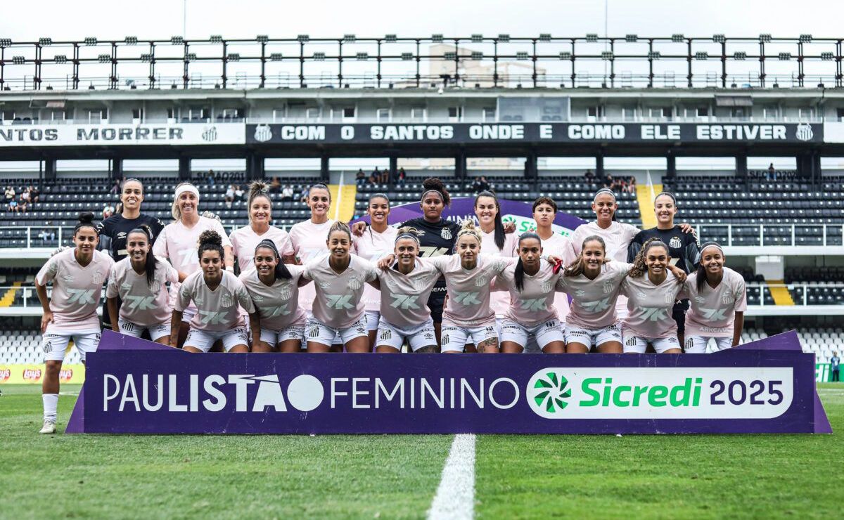 Santos recebe o Taubaté na Vila Belmiro pela 11ª rodada do Paulistão Feminino