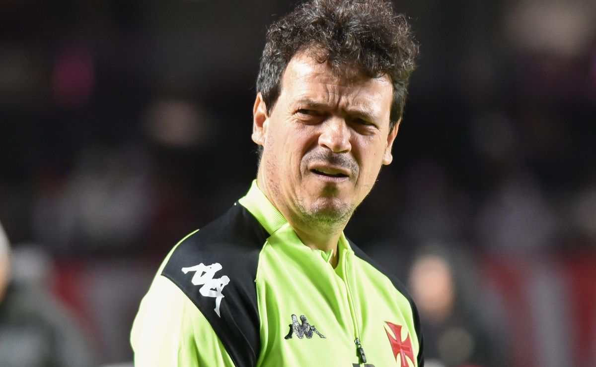 Fernando Diniz reprovou e Vasco já decidiu que não vai fazer contato pela renovação de Maurício Lemos