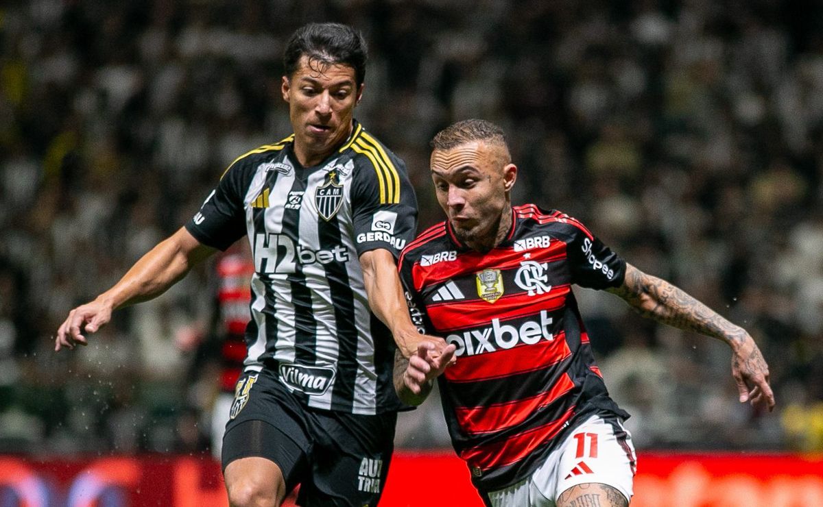 Classificação do Flamengo pode fazer Atlético-MG ter até três partidas na Data Fifa e jogar com desfalques