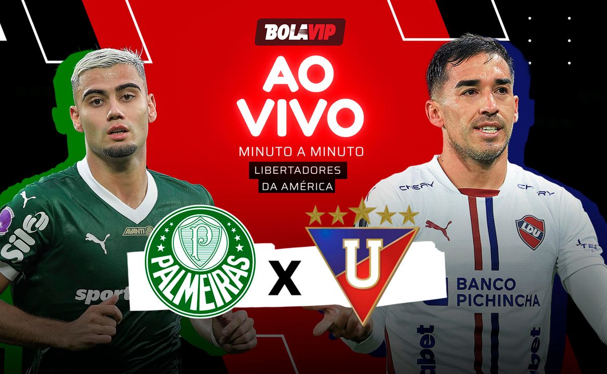 Palmeiras x LDU AO VIVO – 0 x 0 – Tudo igual pela Copa Libertadores