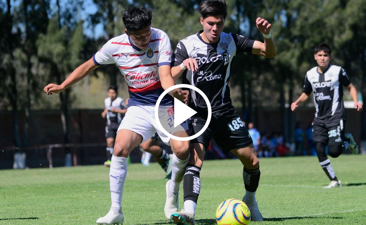 Confirmado día, hora y estadio para la Final Sub18: Chivas vs. Necaxa en Clausura 2024