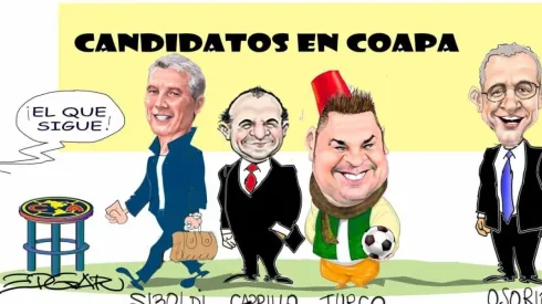 El Cartón de Édgar: "Candidatos en Coapa"