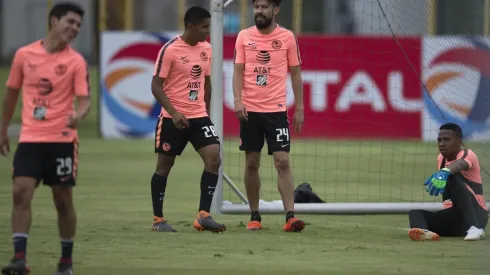 América entrenó en Coapa de cara al Clásico amistoso contra Chivas.