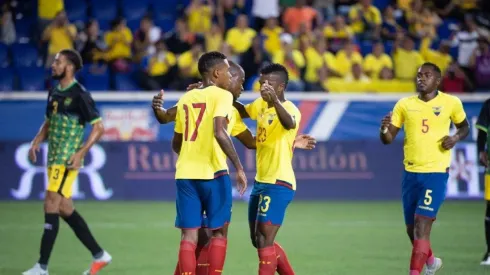 Renato Ibarra anotó el 2-0 para Ecuador sobre Jamaica.