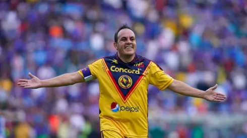 Blanco festejó su golazo en el Estadio Azul.