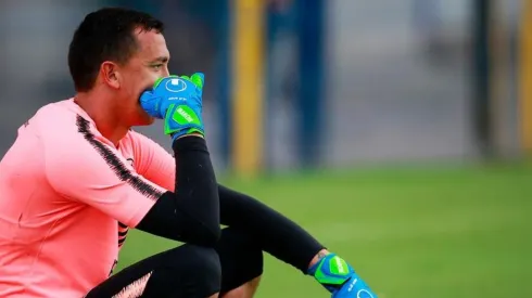 Marchesín recibió las burlas de sus compañeros de selección.
