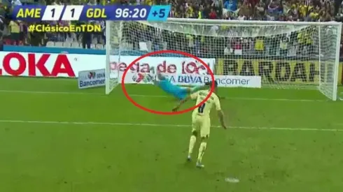 Raúl Gudiño adivinó el lugar del disparo de Uribe.