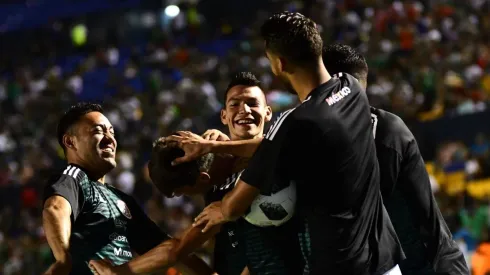 Henry Martín anotó el 2-2 para México sobre Costa Rica.