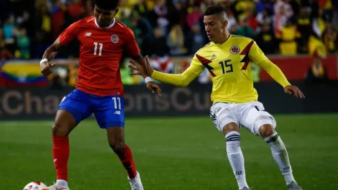 Mateus Uribe fue titular en Colombia ante Costa Rica.