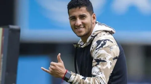 Cecilio Domínguez aprovechó el domingo para alentar al Femenil en Coapa.