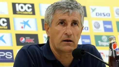 Quique Setién, entrenador del Real Betis.