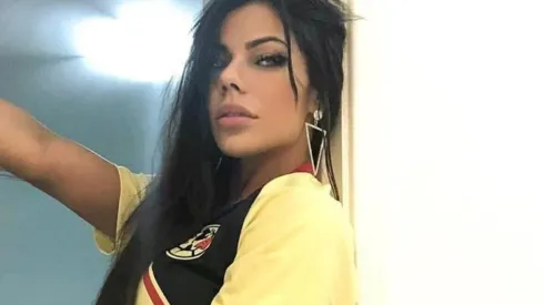 Suzy Cortés celebró la goleada del América ante Pachuca.
