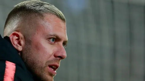 Ménez se molestó en su llegada a la Ciudad de México.