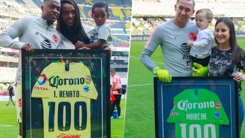 Marchesín e Ibarra fueron reconocidos en el Azteca.