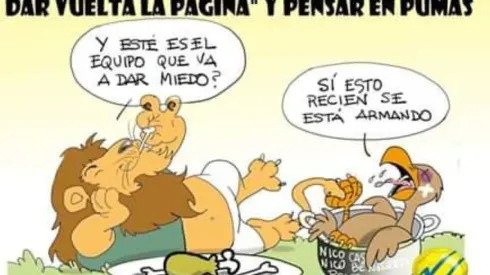 El Cartón de Edgar: "Dar vuelta la página y pensar en Pumas"