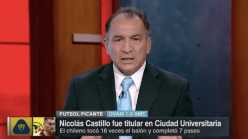 Carrillo molesto con el juego de América.